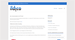 Desktop Screenshot of ildico.com